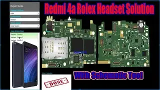 Speaker redmi 4a mati,,Tool schematic spesial untuk teknisi,,,(part 8)