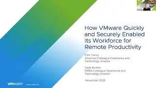 How VMware Quickly and Securely Enabled Its Workforce for Remote Productivity