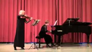 Fritz Kreisler. Miniature Viennese March. Concert Anna Melnyk & Nina Igudesman Vienna Austria