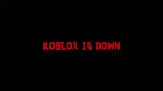 ROBLOX IS DOWN???? #roblox #down #robloxdown #crash