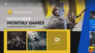 November 2020 FREE PS4 GAMES - PlayStation Plus Free Games