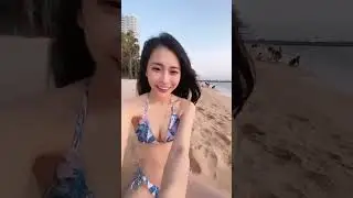 Bikini tiktok on beach #bikini