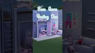 Base Game  Gaming Den│ Sims 4  │ No CC │ Build Tips