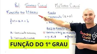 FUNÇÃO DO 1º GRAU | COMO CONSTRUIR GRÁFICO | RAIZ DA FUNÇÃO