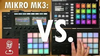 MASCHINE MIKRO MK3 vs Maschine MK3 vs Mikro MK2: What is it and how does it compare? ​