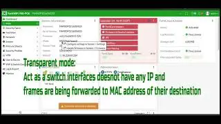 NAT mode and Transparent mode in Fortigate Firewall 🔥🔥🔥