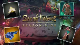 Sea Of Thieves - All 100 Rewards for Season 9 & Plunder Pass - No Commentary