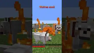 WOLVES SUCK! Use foxes instead! 