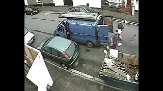 What would you do in this situation when strange people loading your skip