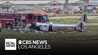 2 dead after plane from 1930s crashes at Chino Airport