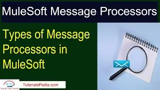 MuleSoft Message Processors | MuleSoft Event Processors | Message Processor Types in MuleSoft Mule 4