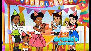 Happy Birthday Song | Gracies Corner | Nursery Rhymes + Kids Songs