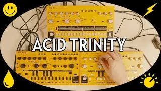 🔱 ACID TRINITY | Behringer TD-3 / TD-3 MO / RD-6 Jam 🙂