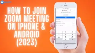 How To Join Zoom Meeting On iPhone & Android ✅