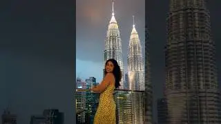 Did you expect that transition?!🤪 #kualalumpur #petronastwintower #malaysia #transitions