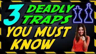 🆂🅾🅻🆅🅴🅳 ✔"Unveiling the Top 3 Deadly Chess Traps: Tactics to Surprise and Defeat Your Opponents"