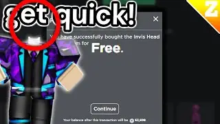 How To GET The NEW FREE HEADLESS HEAD in Roblox! QUICK!