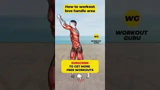 How to workout love handle area men
