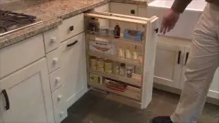 Kitchen Cabinet Pull Out Storage Organizer by CliqStudios.com