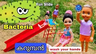 shiva and gowri - barbie baby doll videos - wash your hands story