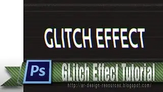 Glitch Text Effect — Photoshop Tutorial