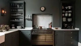 Moody Dark Kitchen Décor Ideas