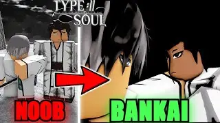 Duo Going From Noob To BANKAI Sosuke Aizen And Gin Ichimaru In Type Soul...(Roblox)