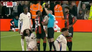 All 14 Yellow Cards Chelsea vs Bournemouth NEW EPL RECORD