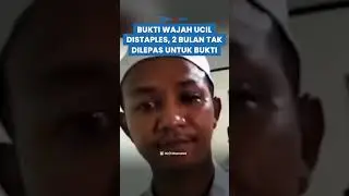 DEMI PEMBUKTIAN! Wajah Ucil Distaples Penyidik, 2 Bulan Tak Dilepas untuk Bukti di Persidangan