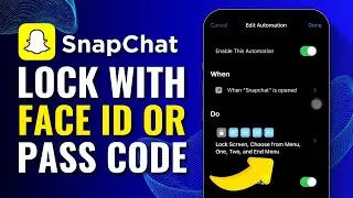 How to Lock Snapchat With Face ID or Passcode (iPhone 15, 15 Pro, 14, 13, 12, 11)