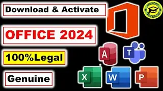 Download and Install Office 2024 From Microsoft for Free | Genuine Version| Download Office 2024