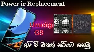 Let's install the power ic correctly|Umidigi G8 power ic replacement|Step-by-step  to soldering