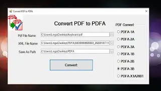 How to Convert PDF A/3B Format embedding XML UBL 2.1 - Zatca Requirements  Using C# Source in github