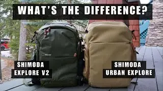 SHIMODA'S new Urban Explore VS Explore V2 - What is the difference?