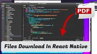 How to download Files in React Native || Android || iOS