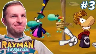 РЕЙМАН ЛЕДЖЕНС И ЗЫБУЧИЕ ПЕСКИ - ПРОХОЖДЕНИЕ | Rayman Legends #3