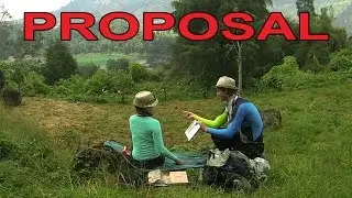 Proposal on Top of Dieng Platau - Backpacking part 16