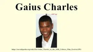 Gaius Charles