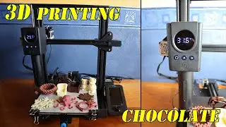 LuckyBot Food Printer Extruder- 3D Printing Chocolate