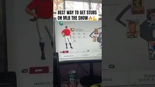 Best way to get stubs on MLB The Show 24🔥💪 #mlbtheshow24 #mlbtheshow #mlb