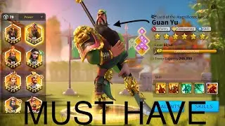 Guan Yu Core Commander Guide-Rise of Kingdoms