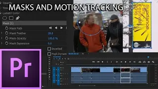 E34 - Masks and Motion Tracking - Adobe Premiere Pro CC 2017