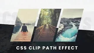 Creative Image Effect Using CSS Clip Path | CSS Effects