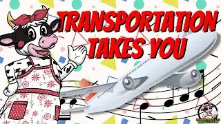 Transportation Song for Kids | Mommy Moo-Laa | Educational Songs for Kids