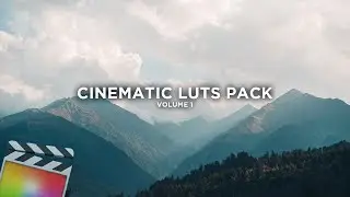 FREE Cinematic LUTS Pack - Volume 1