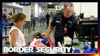 Nervous Traveller Caught Lying to Officers About Suspicious 'Souvenir' | Border Security Australia