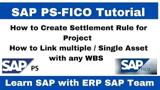 SAP T Code  CJIC — Maintain Project Settlement LIs II Create Project Settement Rule in SAP II