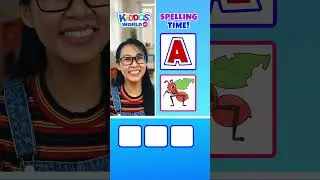 Letter A Phonics and Spelling for Toddlers