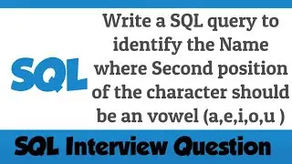 Tricky SQL questions on Strings | Like Operator | Substring Function | CHARINDEX | IQBees