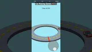 Racing game in html | #racing #game #webdevlopment #shorts